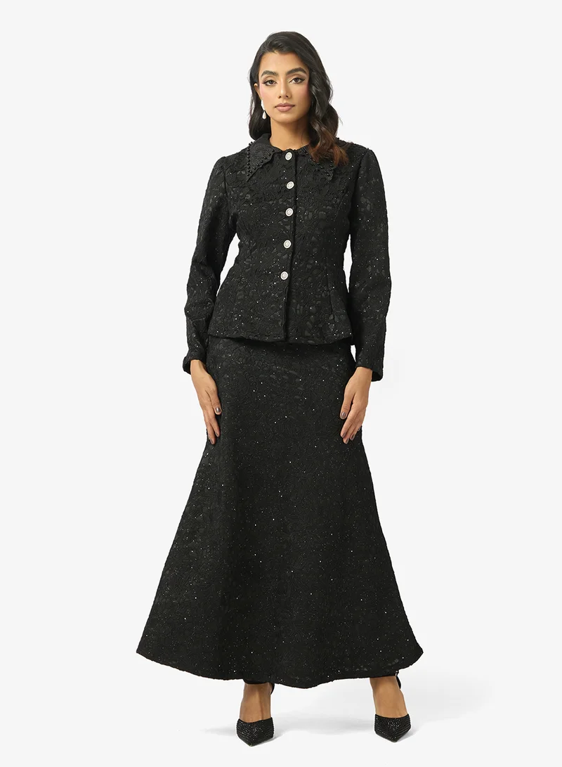 خزانة Lace Top & Skirt Set